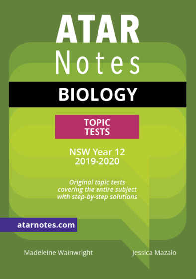 (NEW) ATAR Notes HSC Biology Year 12 Topic Tests (2024-2026)