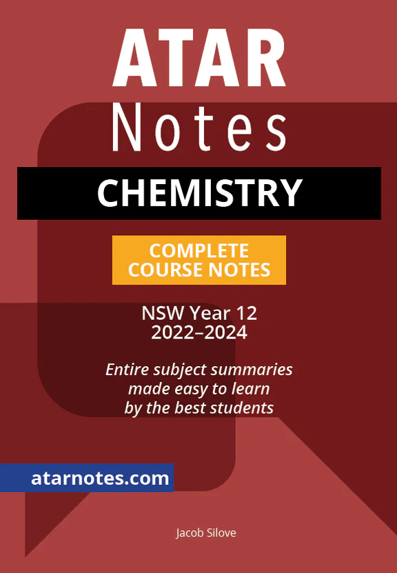 (NEW) ATAR Notes HSC Chemistry Year 12 Notes (2024-2026)