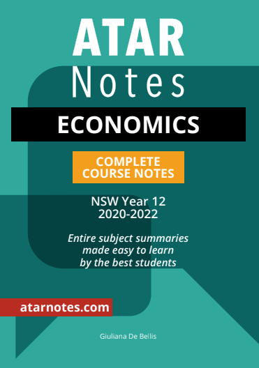 (NEW) ATAR Notes HSC Economics Year 12 Notes (2024-2026)