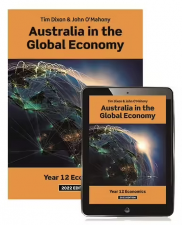 Pearson Economics 12: Australia in the Global Economy 2025 Student Book with eBook