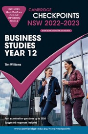 Cambridge Checkpoints NSW Business Studies Year 12 2022-2023