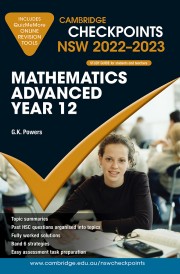 Cambridge Checkpoints NSW Mathematics Advanced Year 12 2022-2023