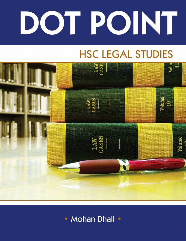 Dot Point Legal Studies HSC