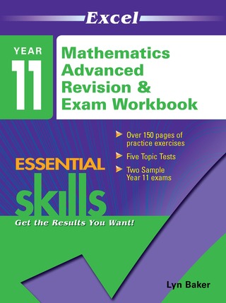 Excel Year 11 Mathematics Advanced Revision & Exam Workbook