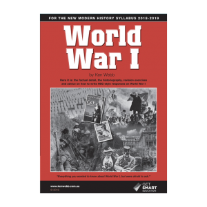 Ken Webb: World War 1