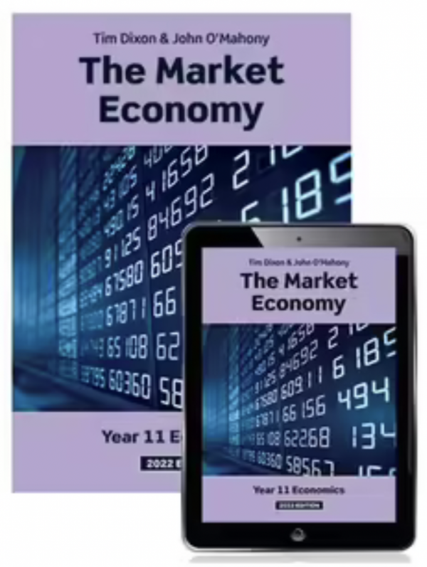 Pearson Economics 11: The Market Economy 2025 Student Book, eBook and Workbook