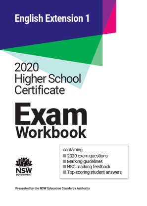 NESA 2020 HSC Exam Workbook English Extension 1