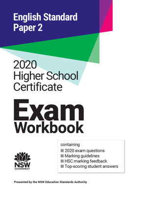 NESA 2020 HSC Exam Workbook English Standard Paper 2