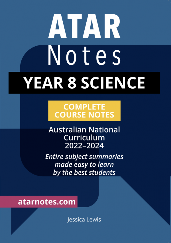 (NEW) ATAR Notes Year 8 Science Notes (2025-2027)
