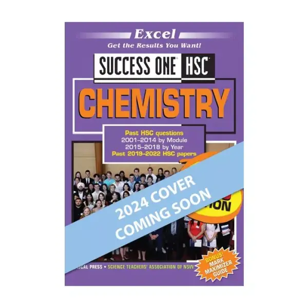 Excel Success One HSC Chemistry 2024 Edition [Due Feb 2024]