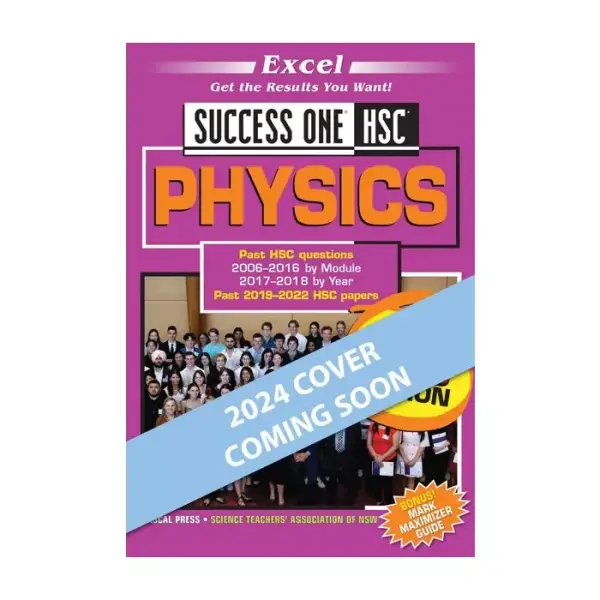 Excel Success One HSC Physics 2024 Edition [Due Feb 2024]