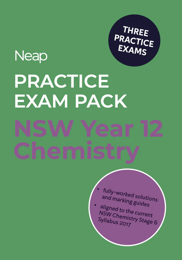 Neap Practice Exam Pack: NSW Year 12 Chemistry (3 Exams)